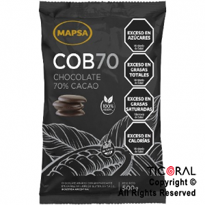 MAPSA COBERTURA 70% CACAO BOTONES X 500gr